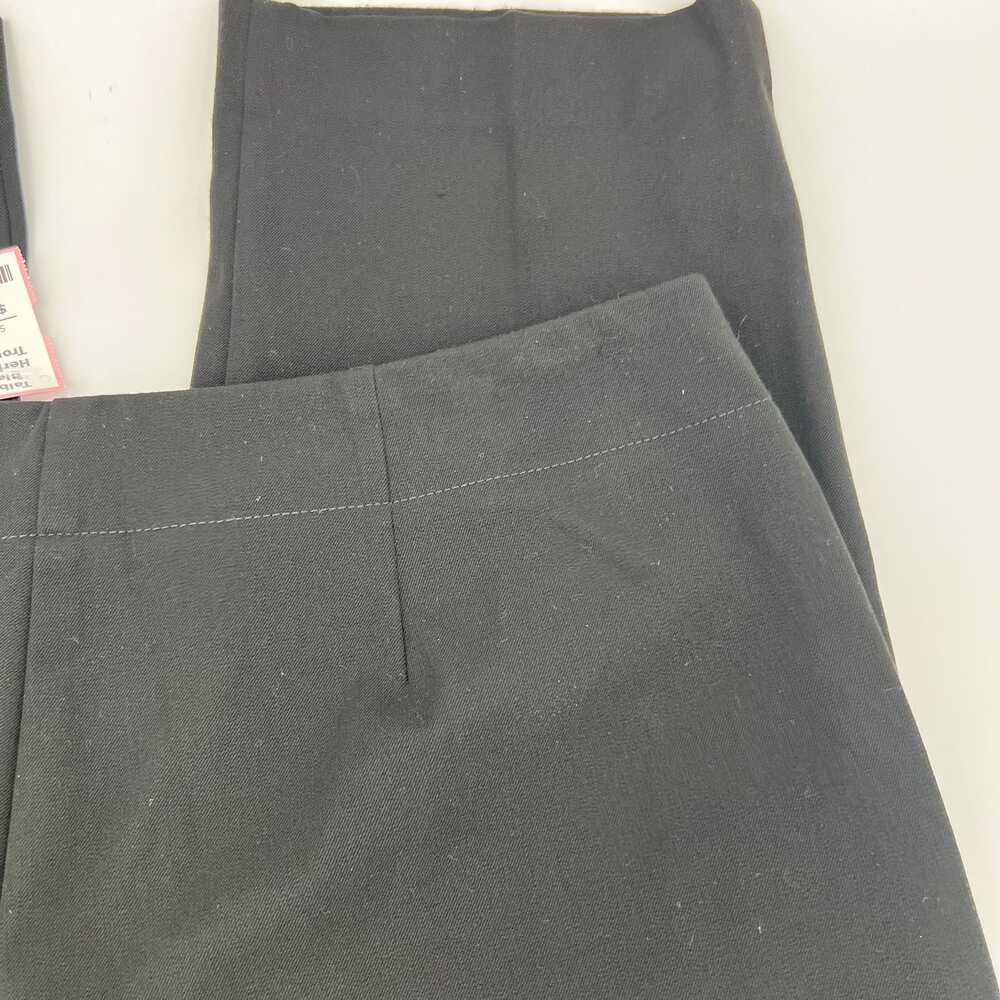 Talbots Black Polyester Basic Heritage Trousers |… - image 5